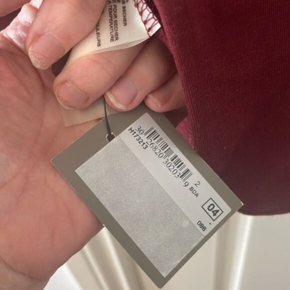 Majestic filatures blazer sz 6 plum 1 button - Picture 9 of 14